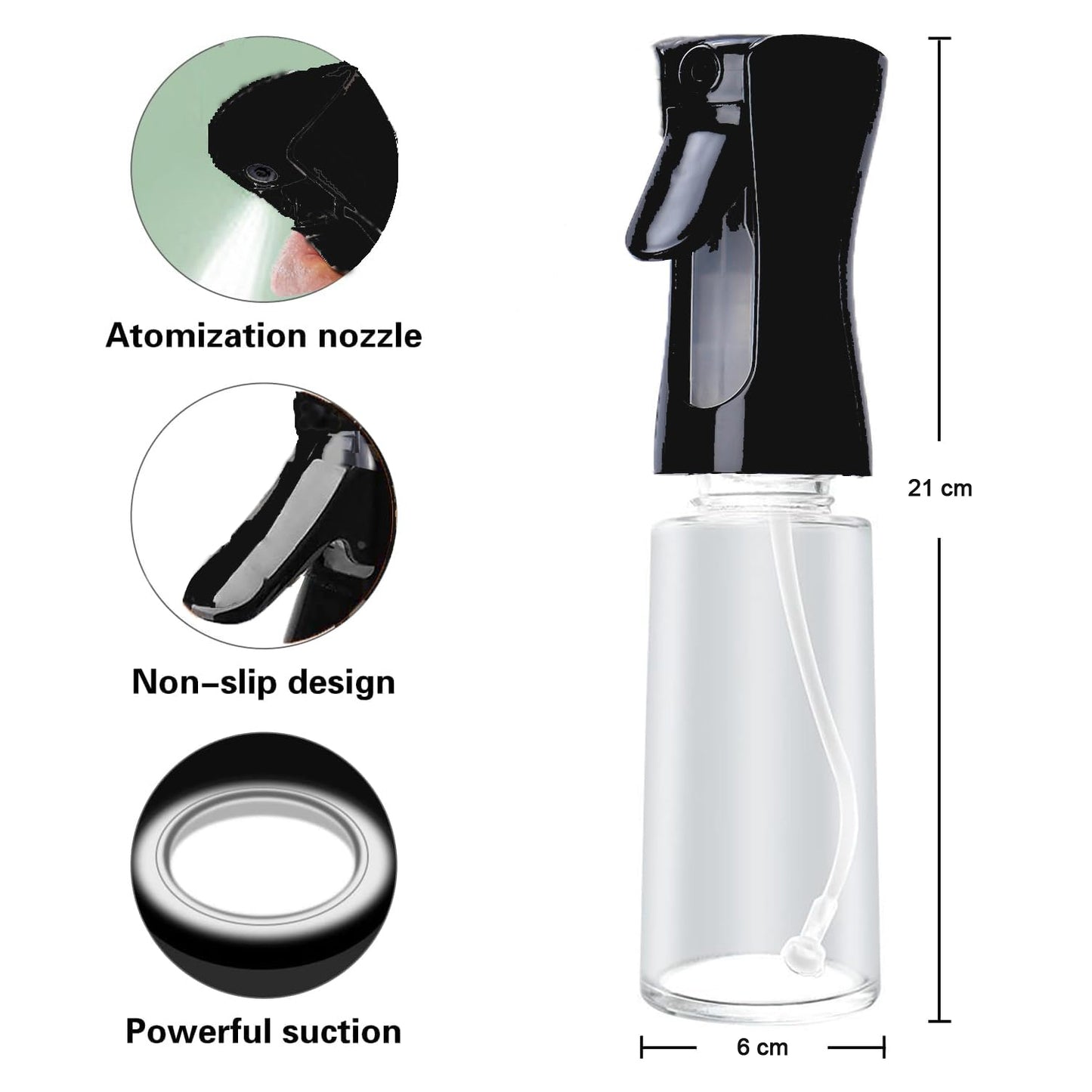 Glass Premium Oil Spray Bottle