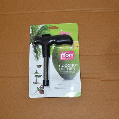 Coconut Opener Tool With Ergonomic Handle (1 Pc)