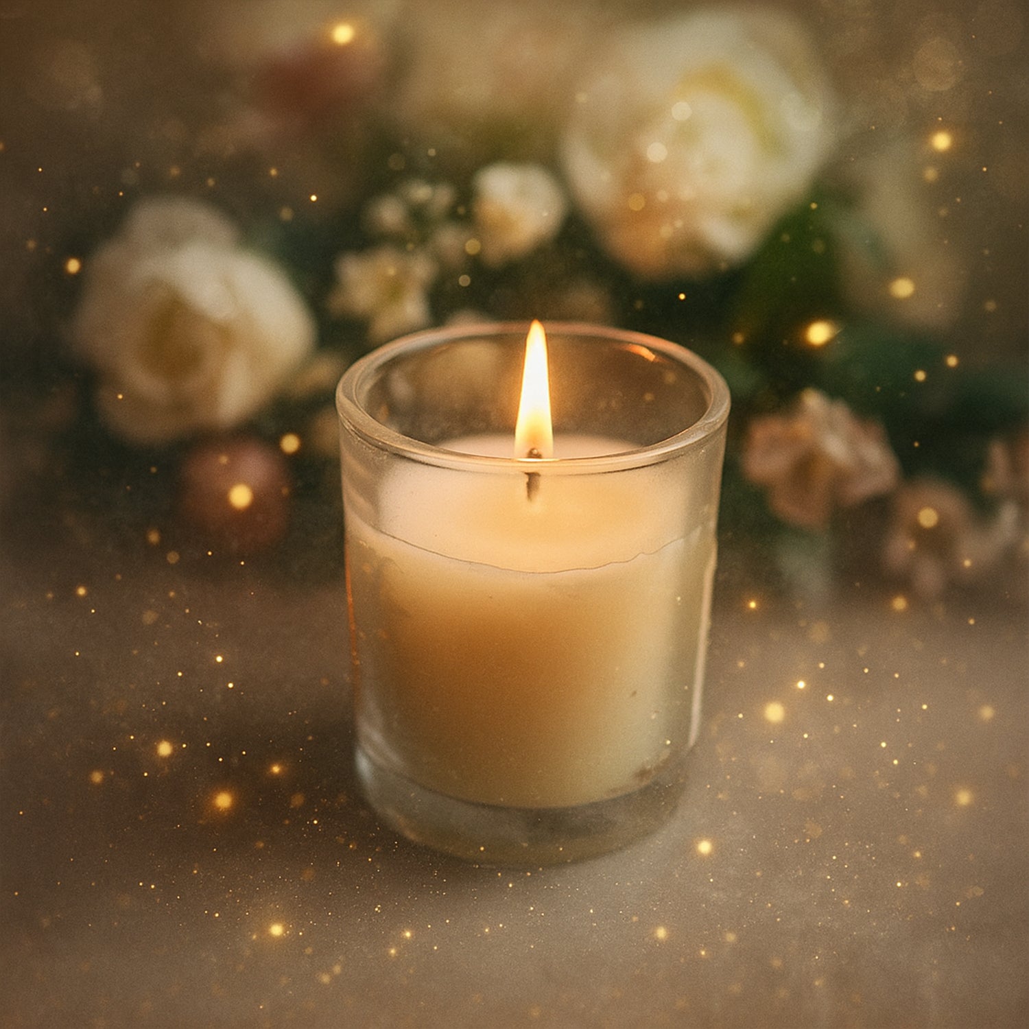 Inlief Scented Votive Jar Candle In Glass  Sweet Dreams Soy Blend Candle (50 Gm)