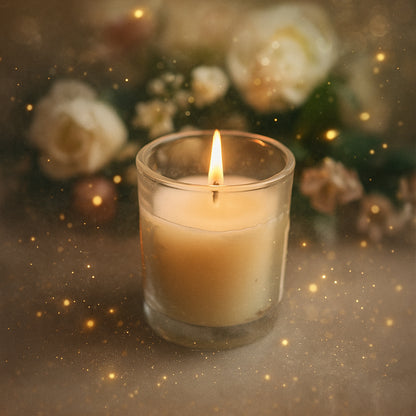 Inlief Scented Votive Jar Candle In Glass  Sweet Dreams Soy Blend Candle (50 Gm)