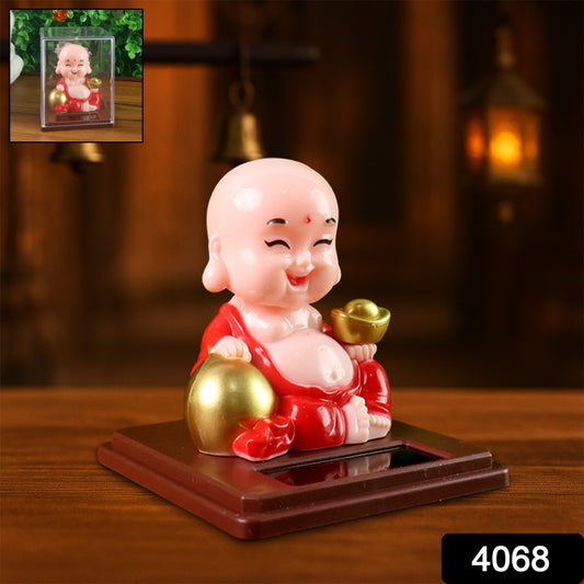 Solar Power Moving Head Buddha Statue