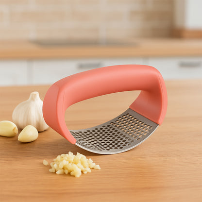 Premium Curve Garlic Press Crusher