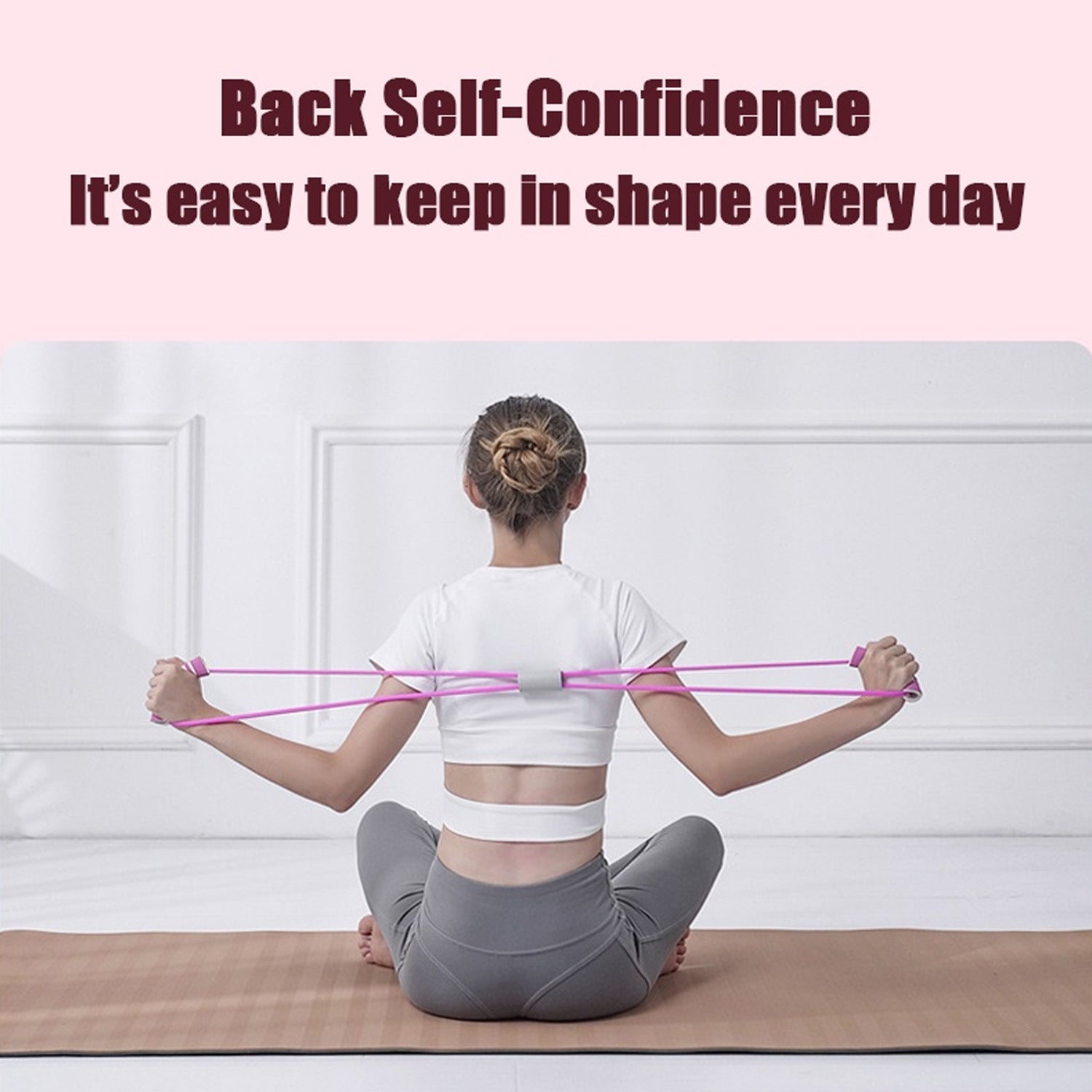 8415 Sport Resistance Loop Band Yoga Bands Rubber Exercise Fitness Training Gym Strength Resistance Band Exercise Equipment Bands For Working Out (1 Pc)