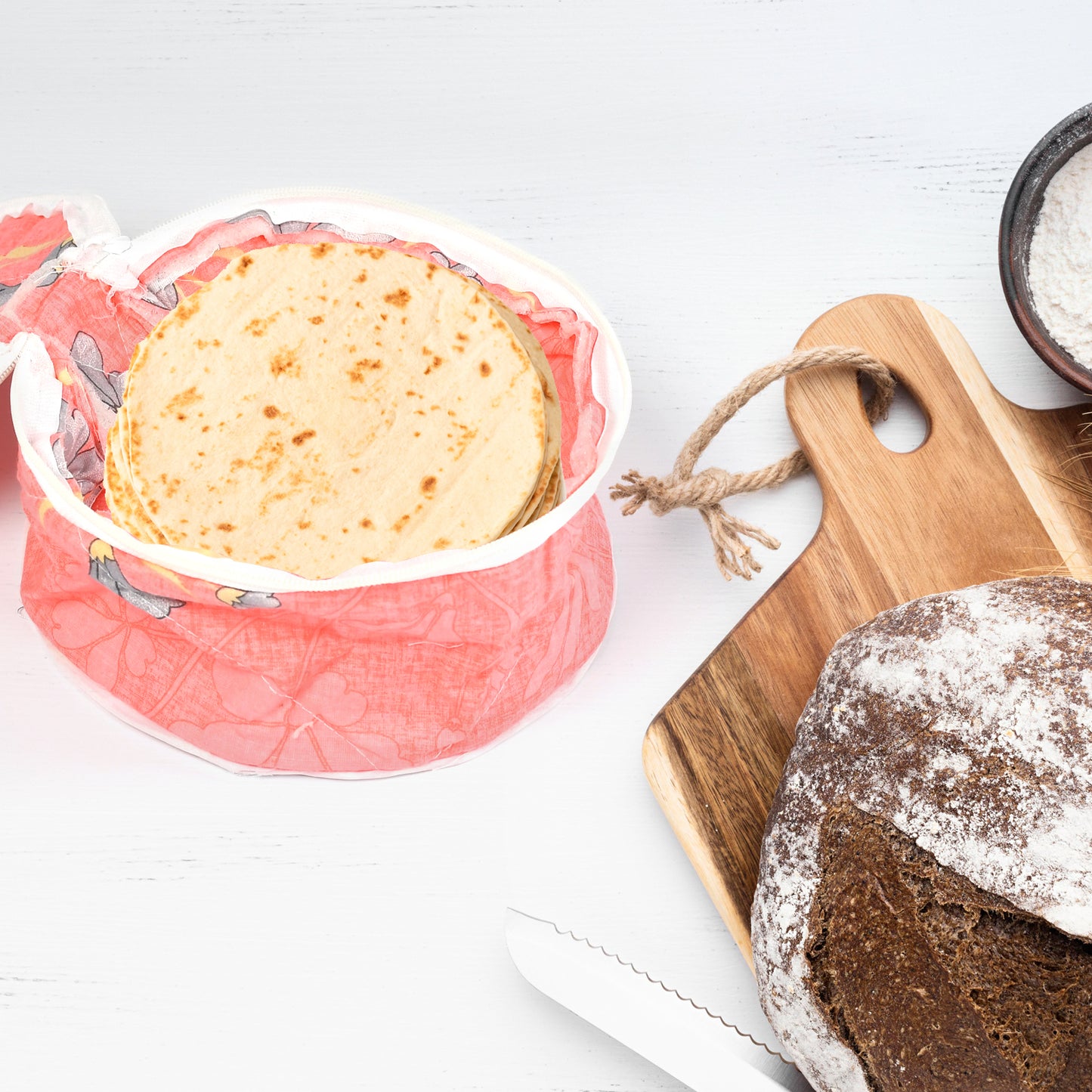 Hot Chapatti Box  Roti Cotton Cloth Casserole  Basket  Washable  Roti Rumals With Multi Color